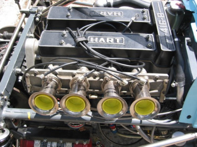 Fuel Injected Hart 416-B with Rare Hart Cam Cover.jpg and 